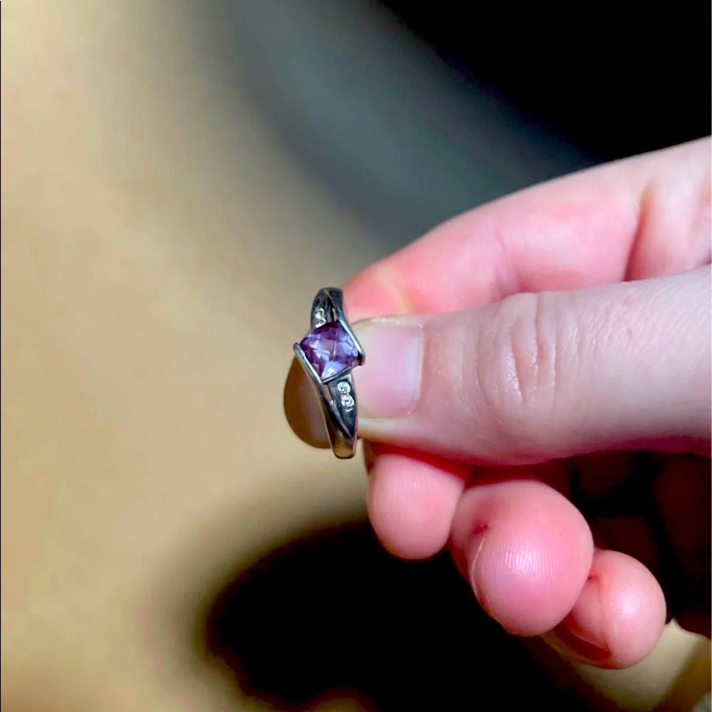 Alexandrite ring